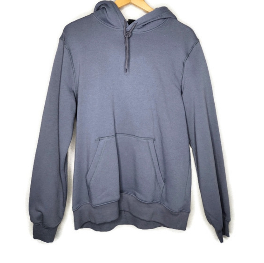 H&M Loose Fit Hoodie in Blue Size S